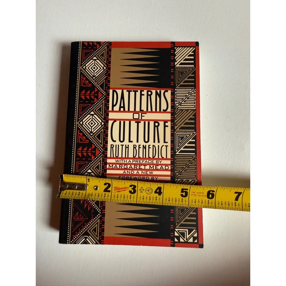 Patterns of Culture Ruth Benedict Anthropology Book Margaret Mead Foreword 1989